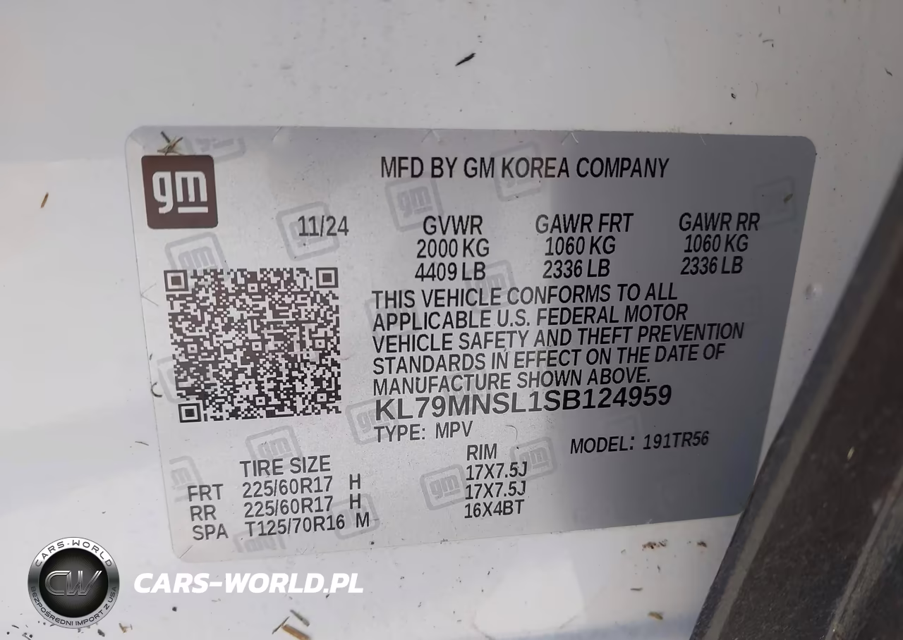 2025 Chevrolet Trailblazer Awd Ls VIN:KL79MNSL1SB124959 - 9