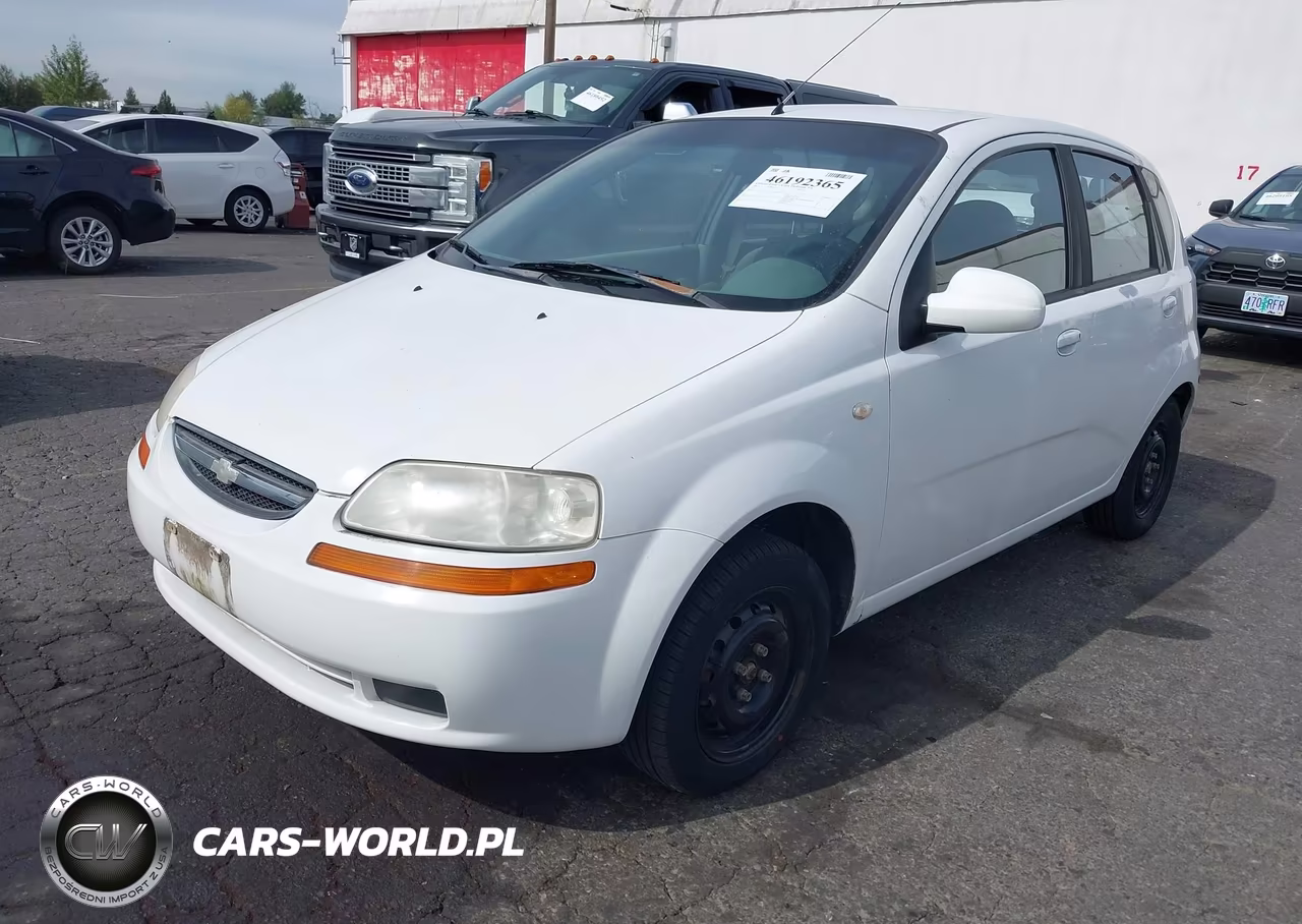 2005 Chevrolet Aveo Special Value VIN:KL1TD62665B408379 - 2