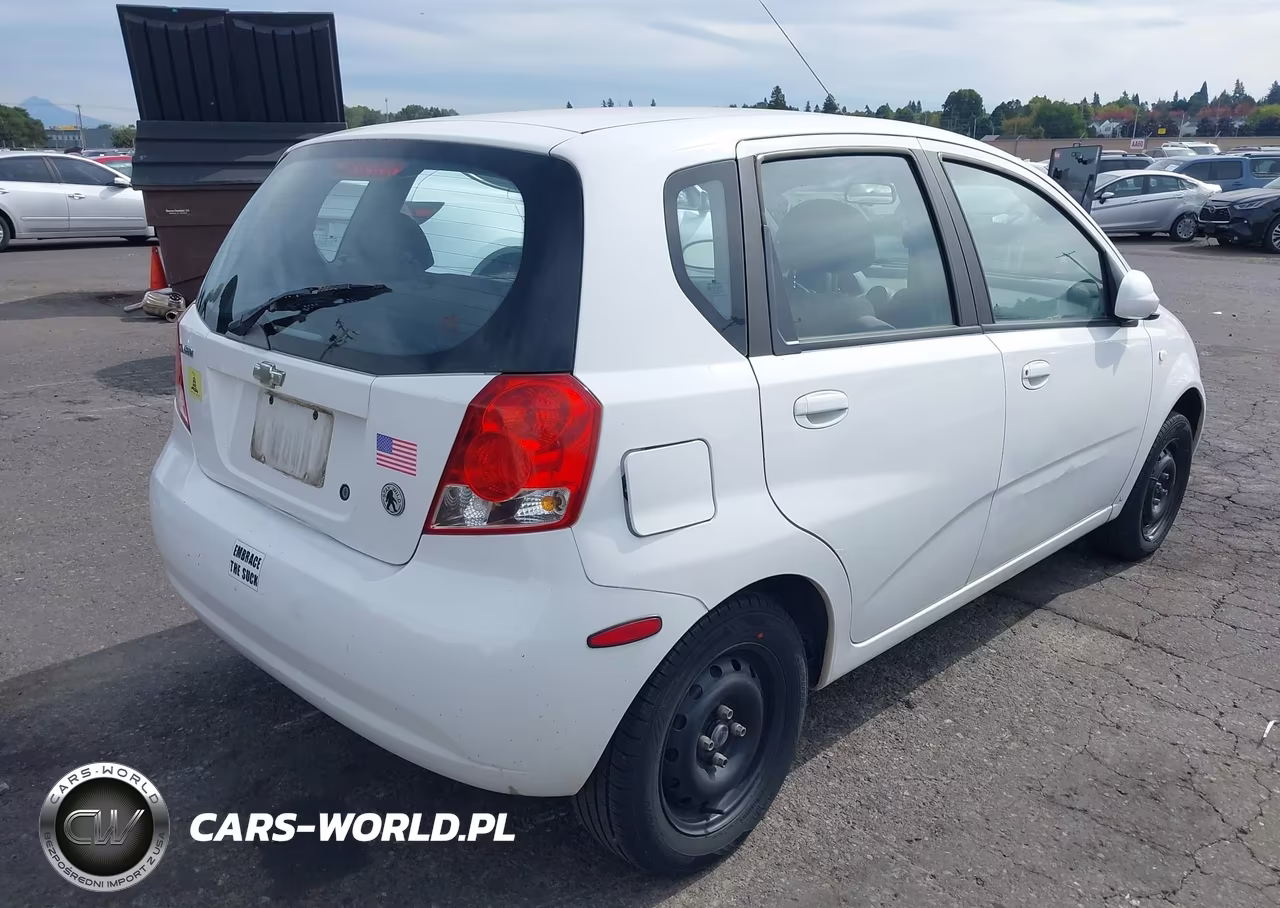 2005 Chevrolet Aveo Special Value VIN:KL1TD62665B408379 - 4