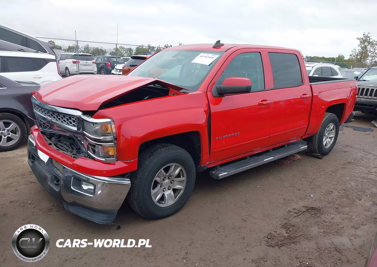 2015 Chevrolet Silverado K1500 Lt VIN:3GCUKREC5FG244606 - 2