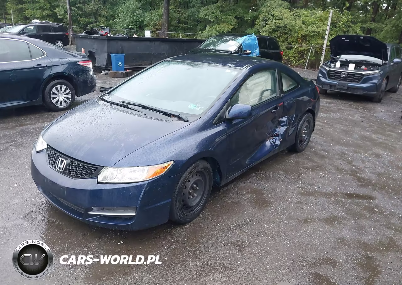 2009 Honda Civic Cpe Lx VIN:2HGFG12669H509260 - 2