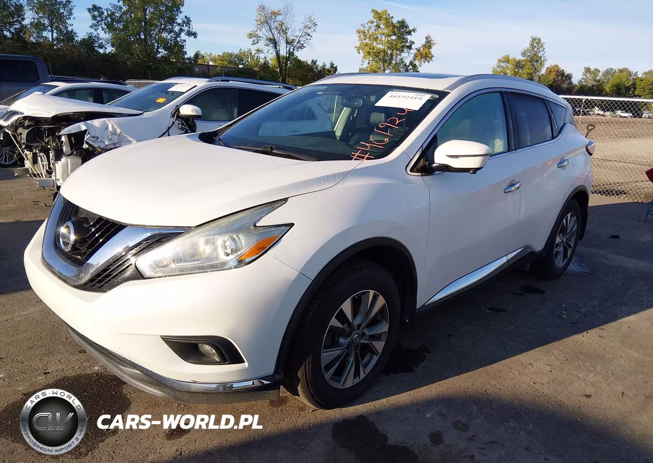 2016 Nissan Murano Platinum-S-Sl-Sv VIN:5N1AZ2MH6GN134350 - 2