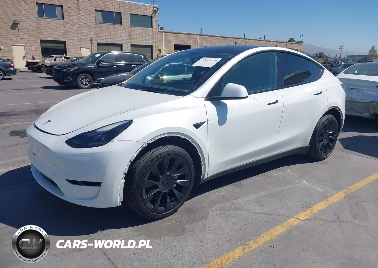2023 Tesla Model Y Awd-Long Range Dual Motor All-Wheel Drive VIN:7SAYGDEE8PF676155 - 2