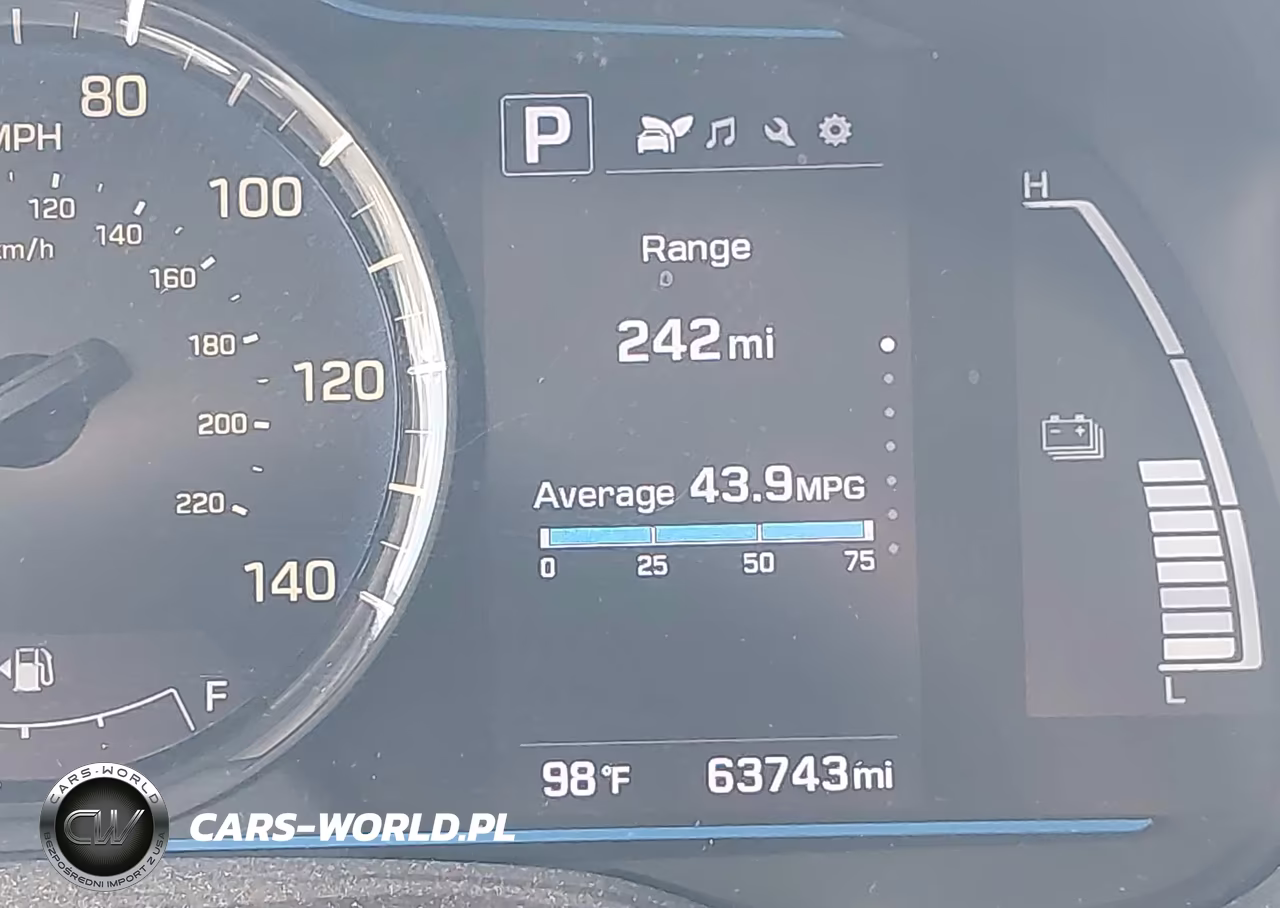 2019 Hyundai Ioniq Hybrid Blue VIN:KMHC65LC7KU161015 - 18