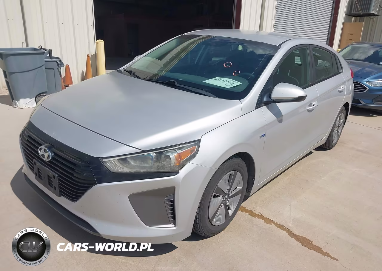 2019 Hyundai Ioniq Hybrid Blue VIN:KMHC65LC7KU161015 - 2