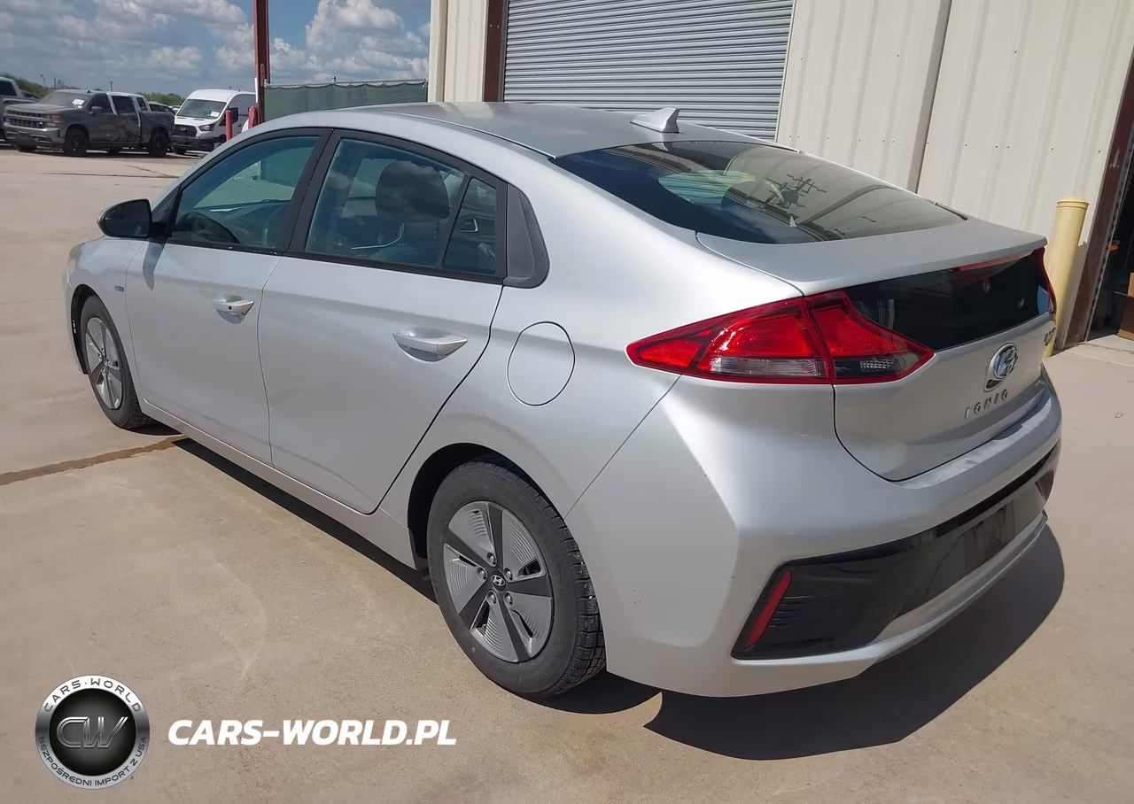 2019 Hyundai Ioniq Hybrid Blue VIN:KMHC65LC7KU161015 - 3