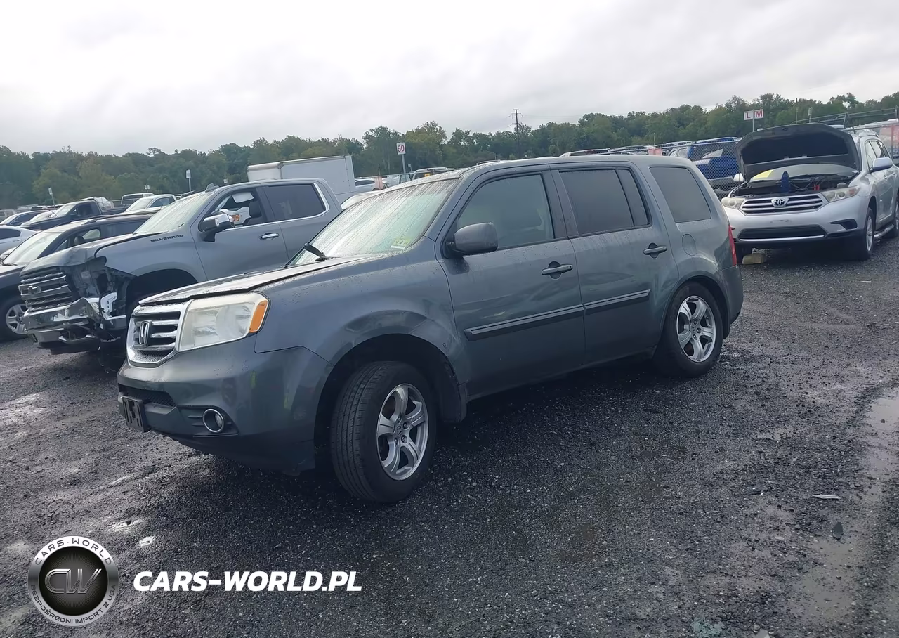 2013 Honda Pilot Ex-L VIN:5FNYF4H67DB027088 - 2
