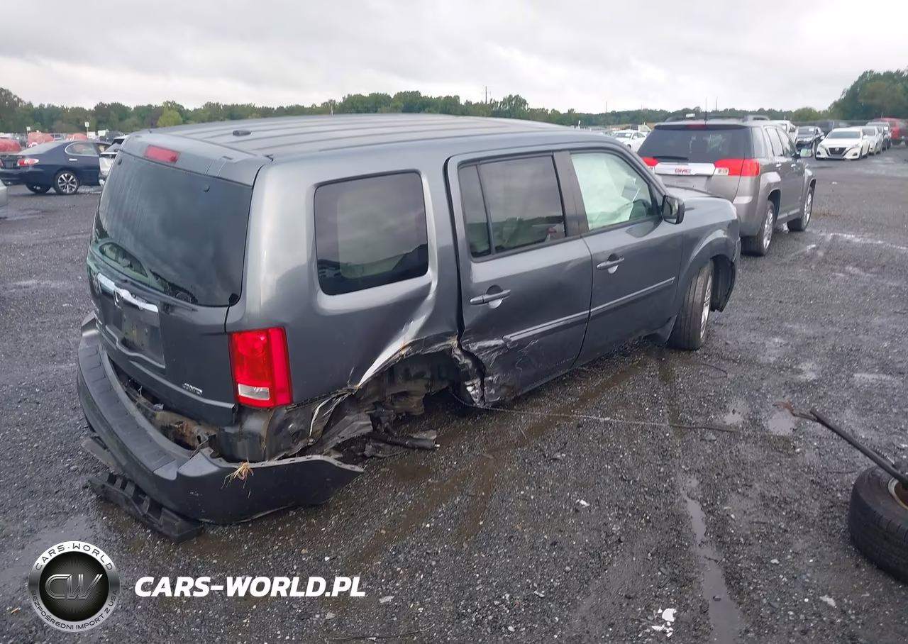 2013 Honda Pilot Ex-L VIN:5FNYF4H67DB027088 - 4
