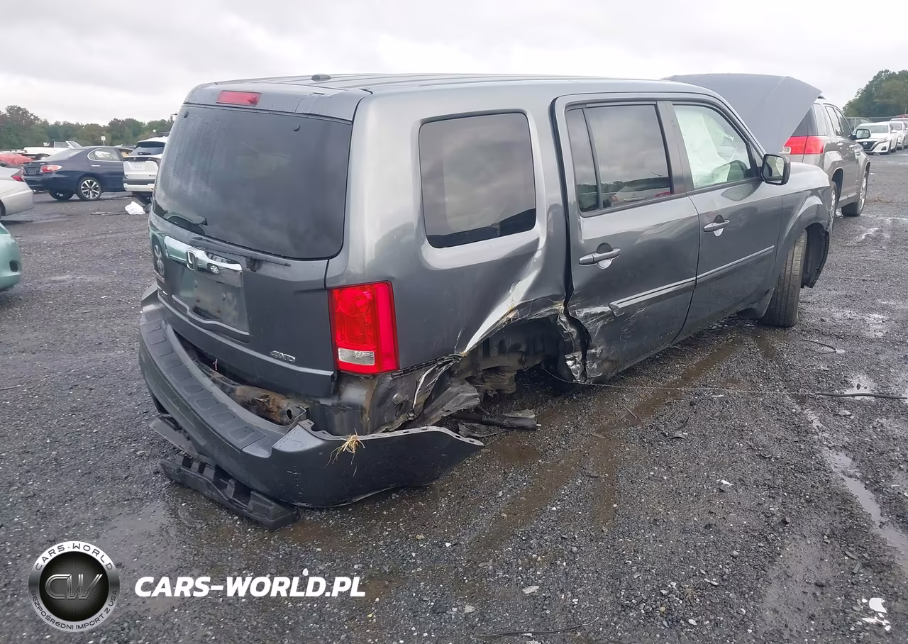 2013 Honda Pilot Ex-L VIN:5FNYF4H67DB027088 - 6