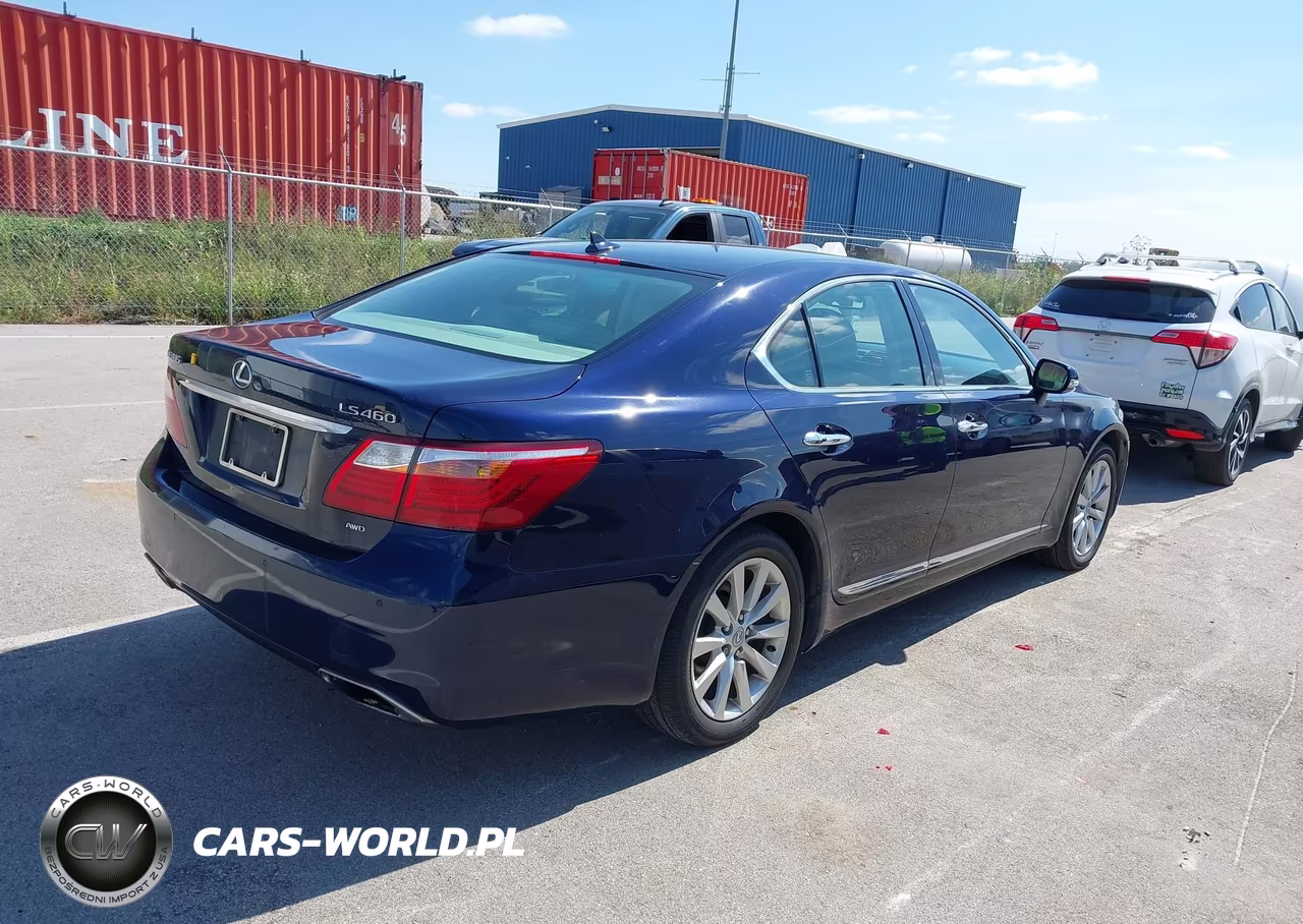 2010 Lexus Ls 460 VIN:JTHCL1EF6A5006931 - 4