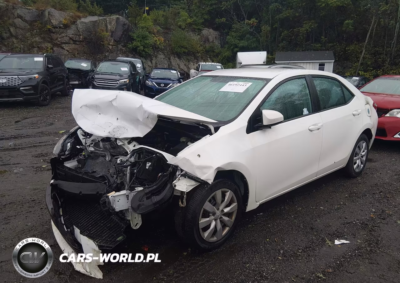 2016 Toyota Corolla Le VIN:2T1BURHEXGC643702 - 2