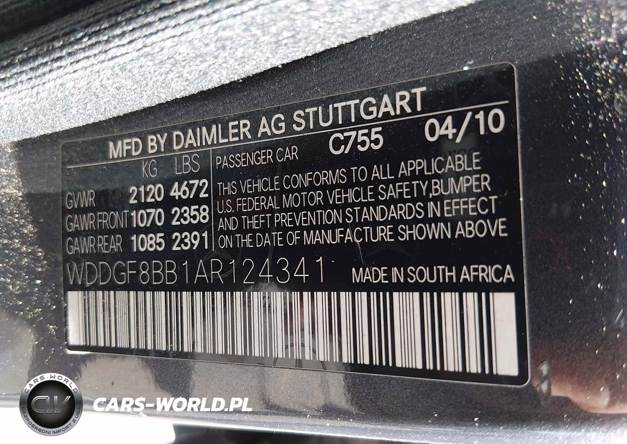 2010 Mercedes-Benz C 300 Luxury 4Matic-Sport 4Matic VIN:WDDGF8BB1AR124341 - 9