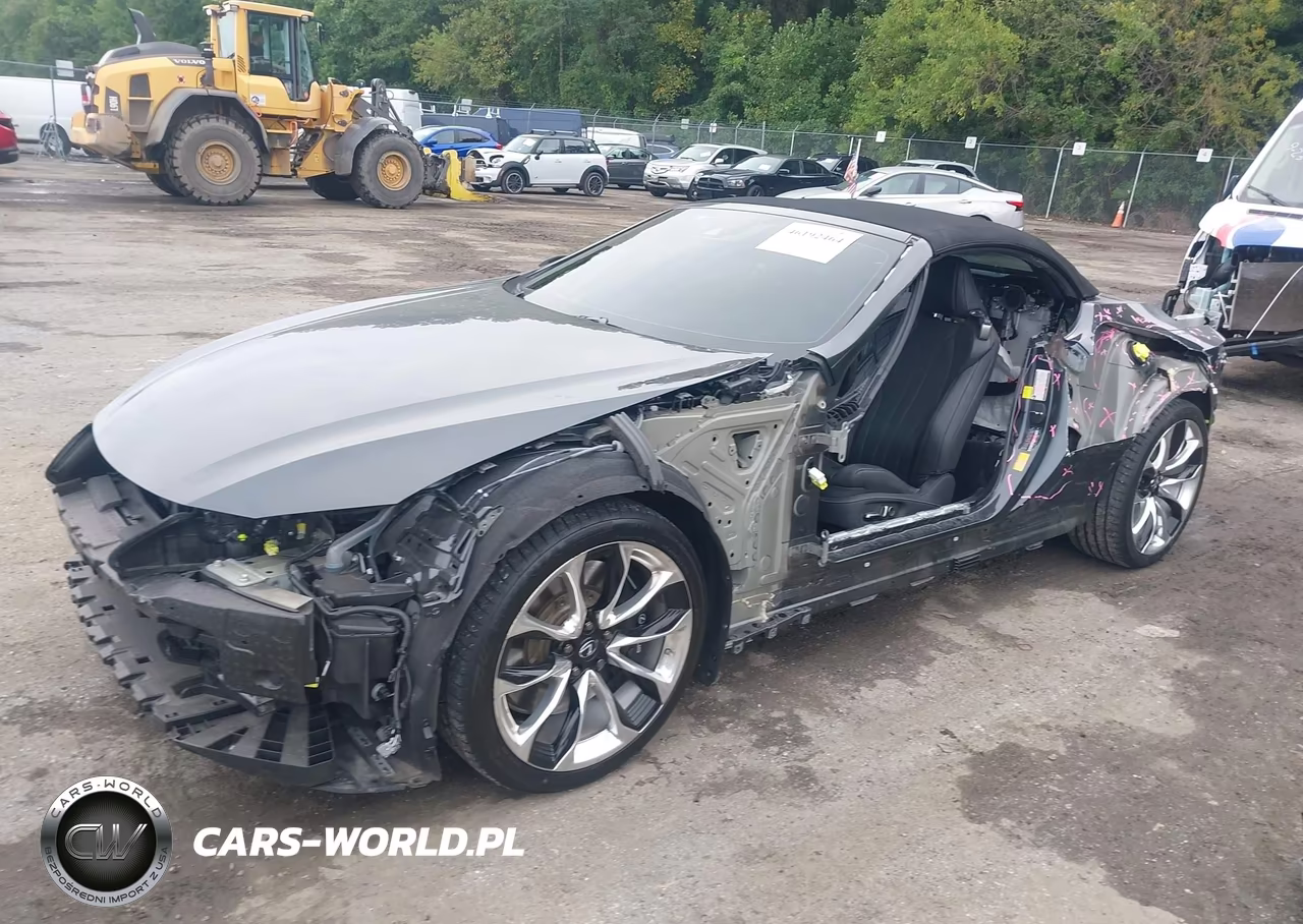 2021 Lexus Lc 500 VIN:JTHKPAAY5MA104335 - 2