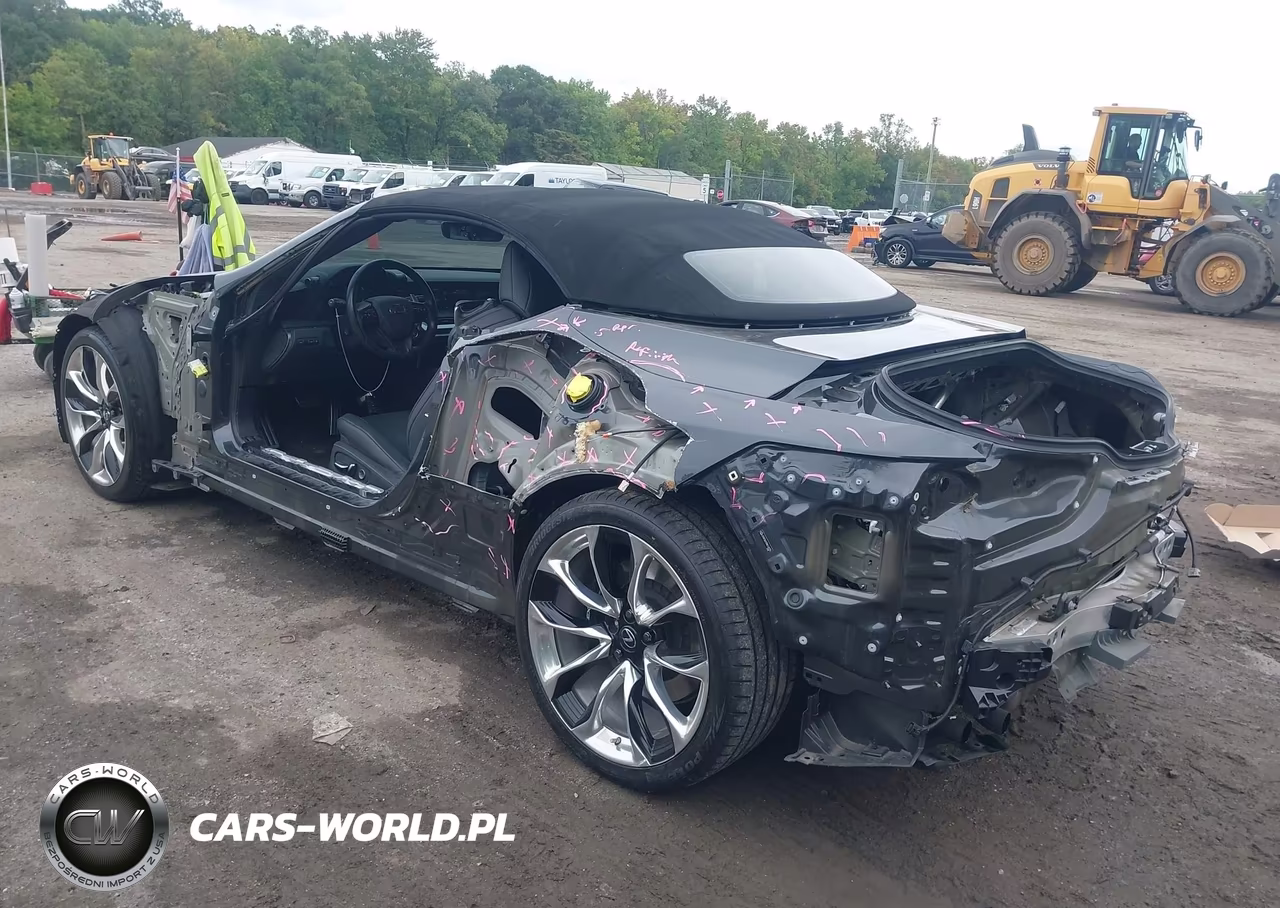 2021 Lexus Lc 500 VIN:JTHKPAAY5MA104335 - 3