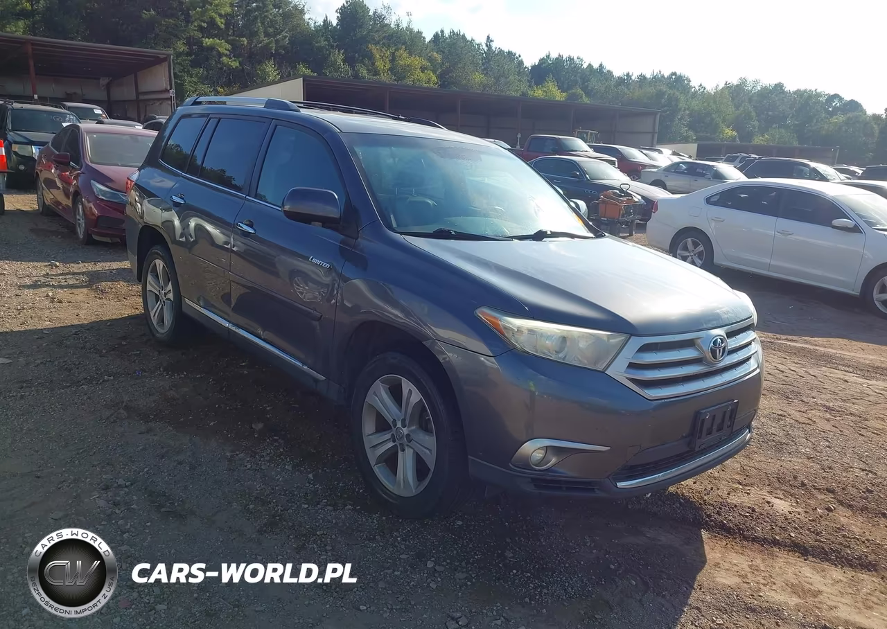 2013 Toyota Highlander Limited V6 VIN:5TDDK3EH8DS187101 - 1