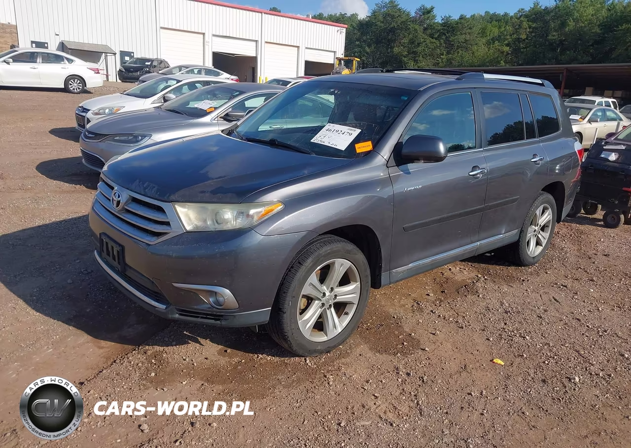 2013 Toyota Highlander Limited V6 VIN:5TDDK3EH8DS187101 - 2