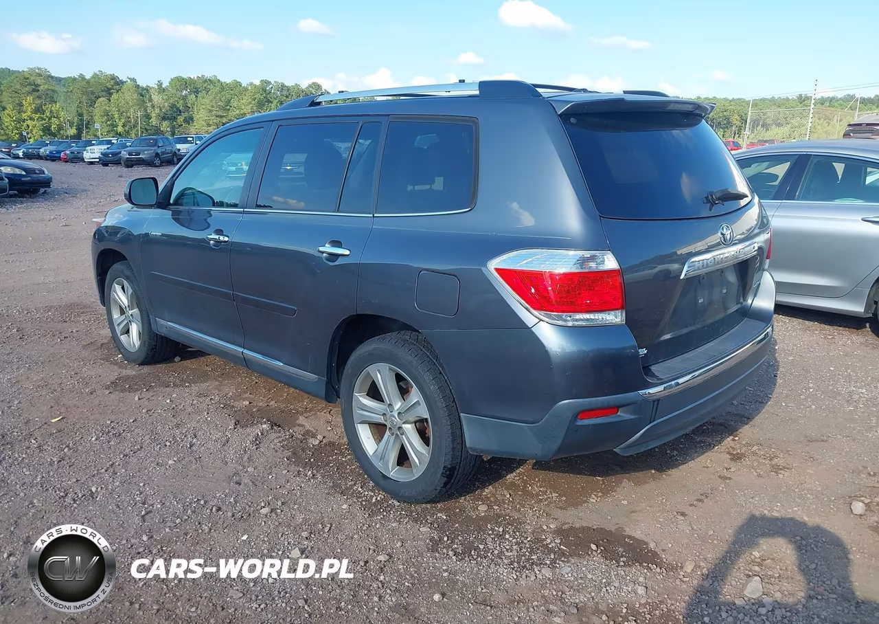 2013 Toyota Highlander Limited V6 VIN:5TDDK3EH8DS187101 - 3