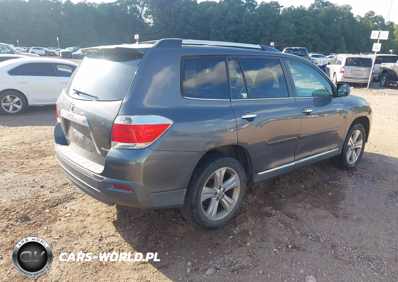 2013 Toyota Highlander Limited V6 VIN:5TDDK3EH8DS187101 - 4