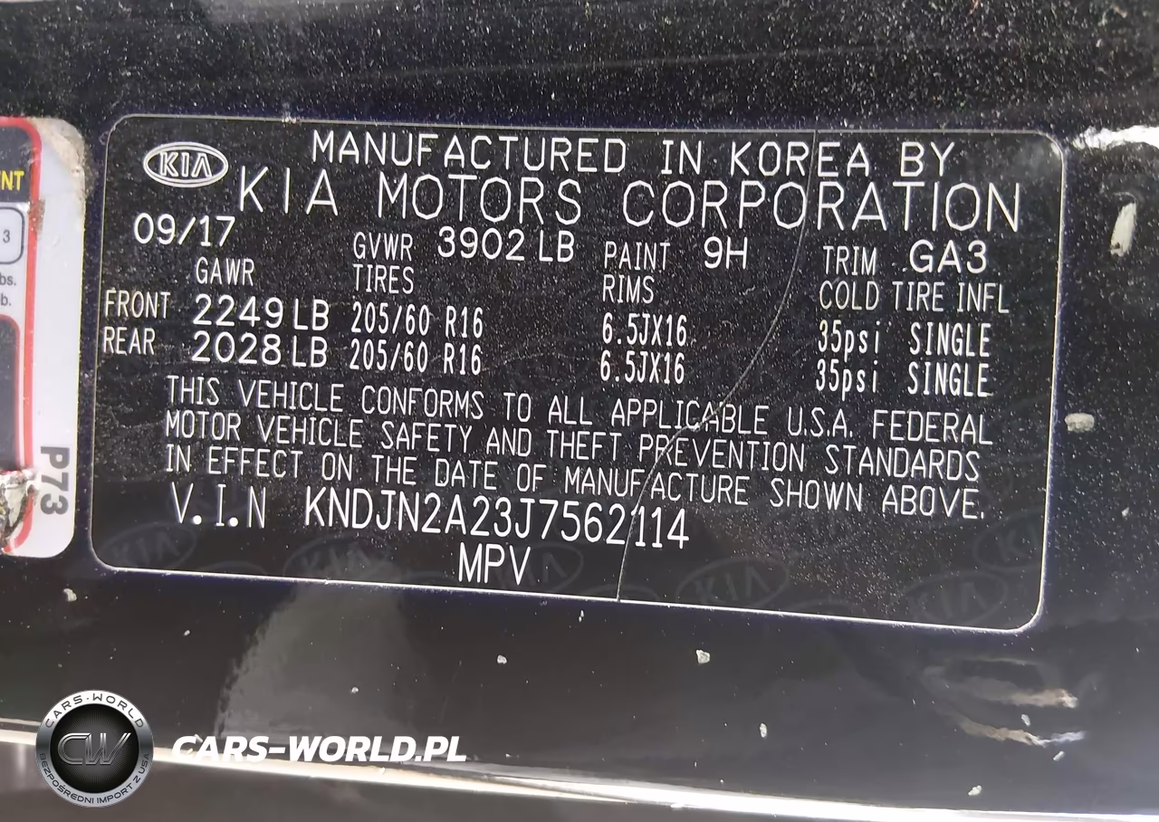 2018 Kia Alma VIN:KNDJN2A23J7562114 - 9