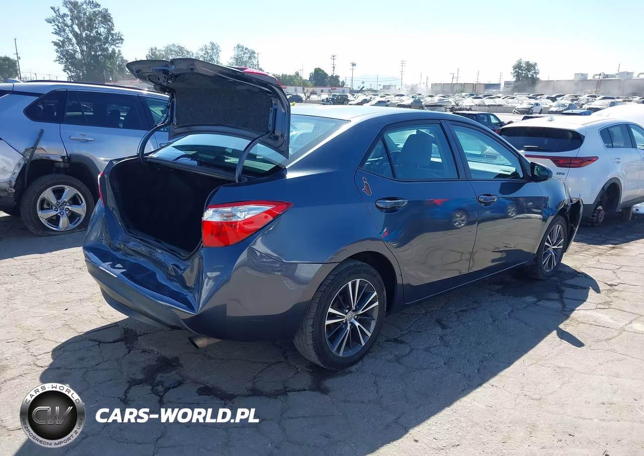 2016 Toyota Corolla Le Plus VIN:5YFBURHE9GP515659 - 4