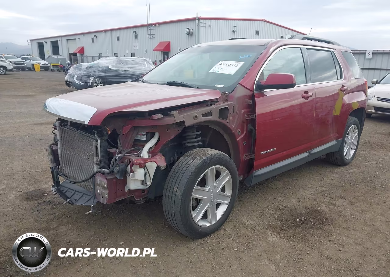 2010 GMC Terrain Sle-2 VIN:2CTFLEEY8A6375015 - 2