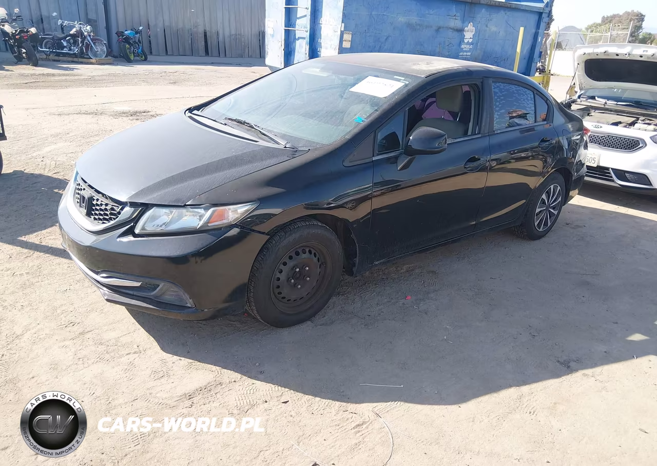 2013 Honda Civic Sdn Lx VIN:2HGFB2F58DH500350 - 2