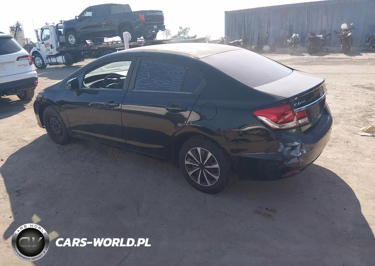 2013 Honda Civic Sdn Lx VIN:2HGFB2F58DH500350 - 3