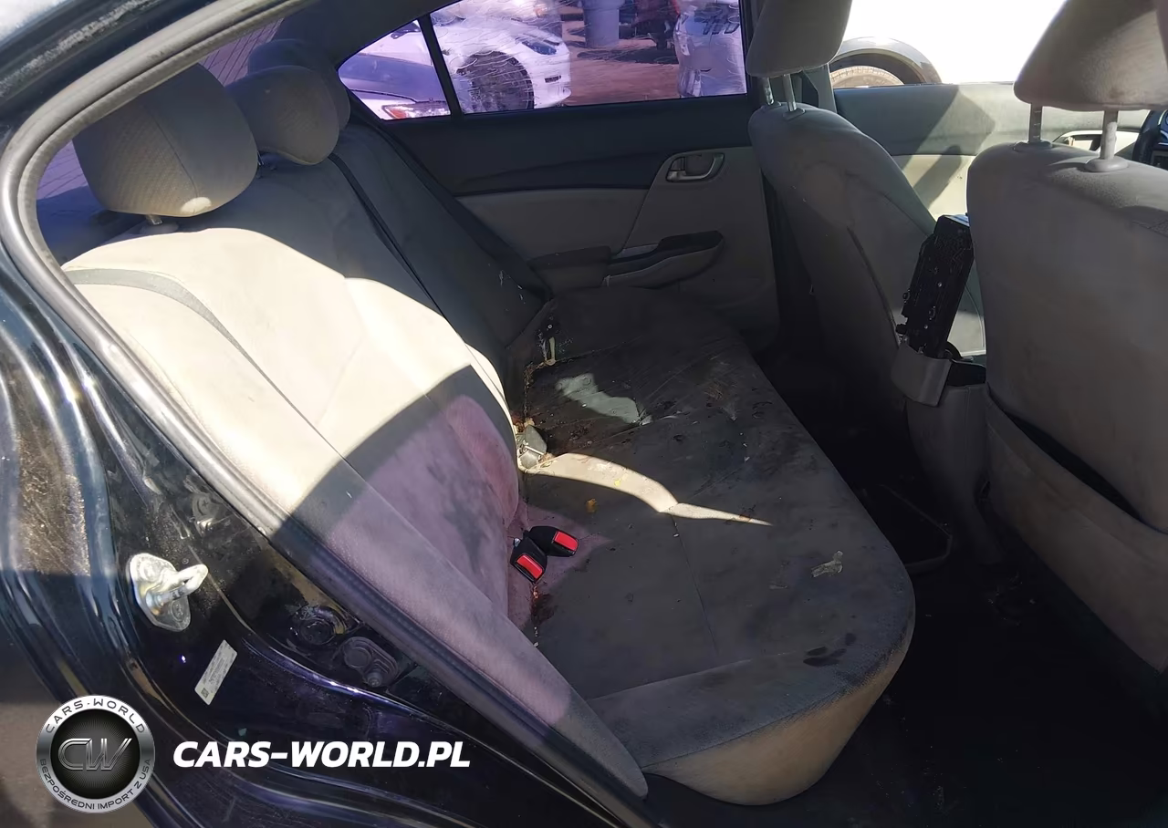 2013 Honda Civic Sdn Lx VIN:2HGFB2F58DH500350 - 8