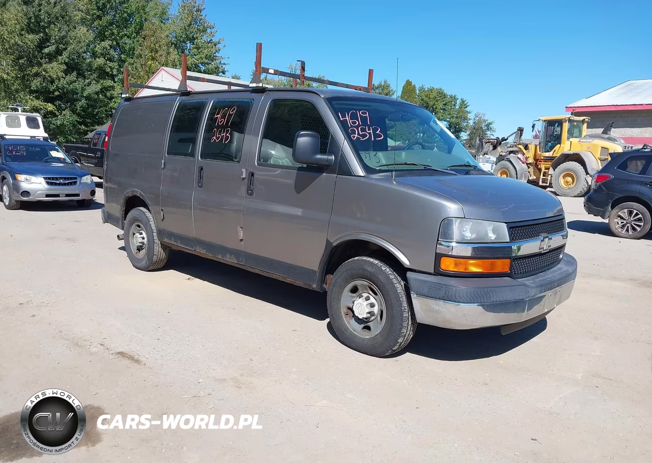 2008 Chevrolet Express Work Van VIN:1GCGG25C081137907 - 1