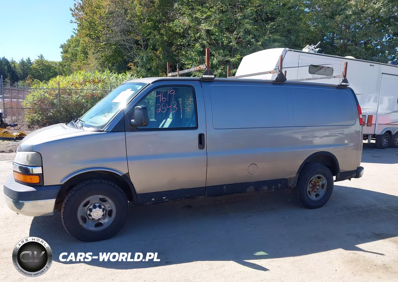 2008 Chevrolet Express Work Van VIN:1GCGG25C081137907 - 12