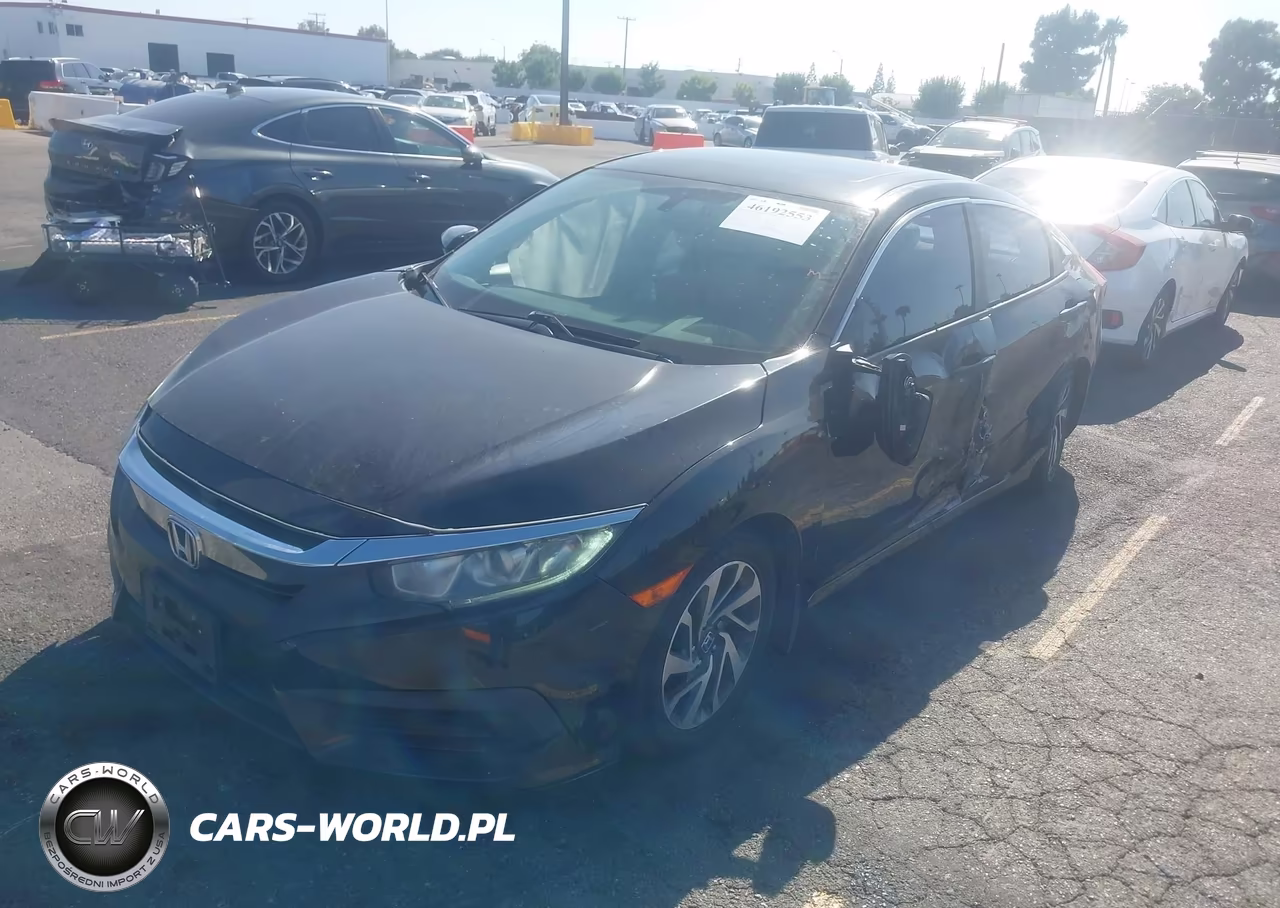 2018 Honda Civic Ex VIN:2HGFC2F72JH543298 - 2