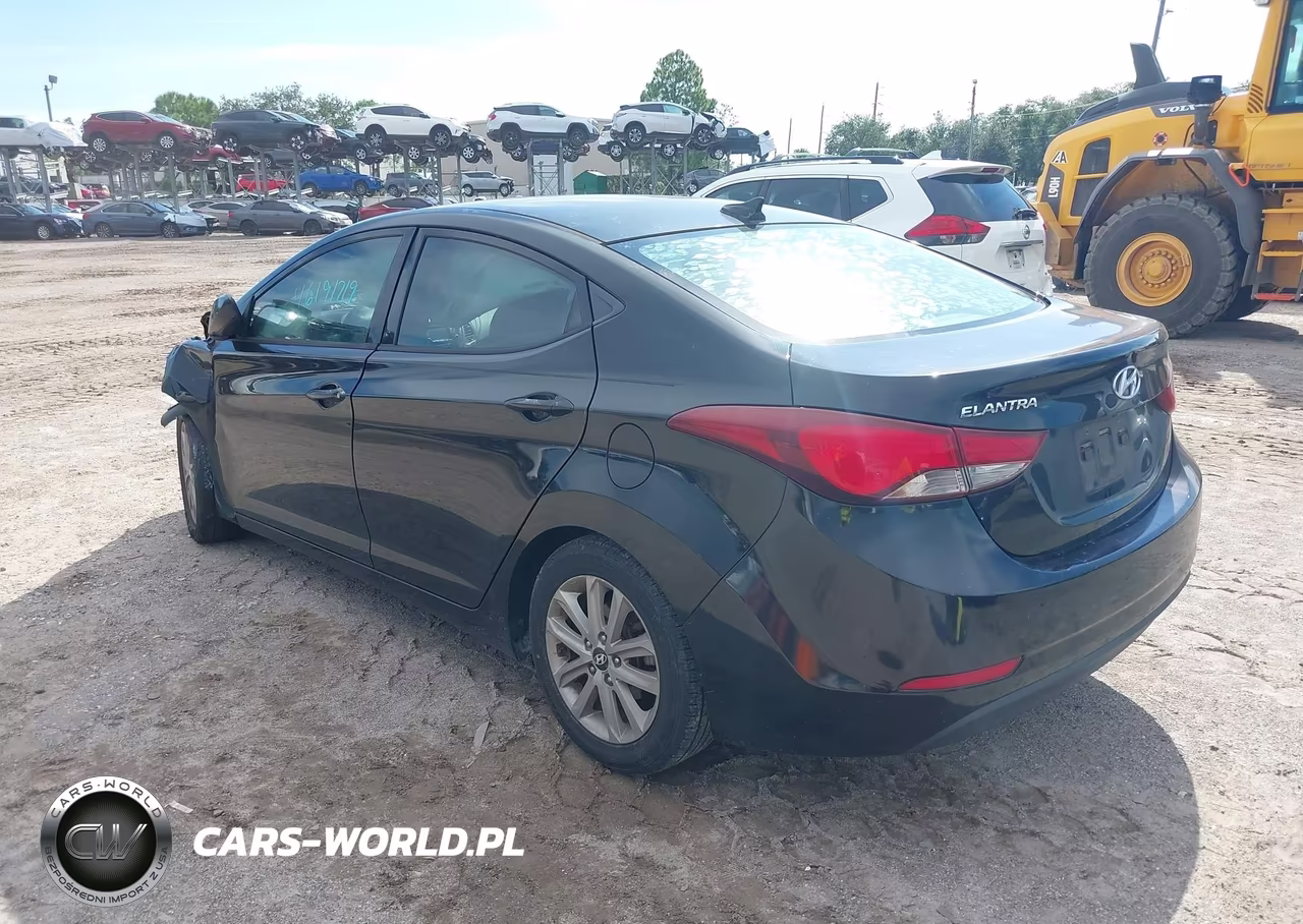 2016 Hyundai Elantra Se VIN:KMHDH4AE7GU636604 - 3