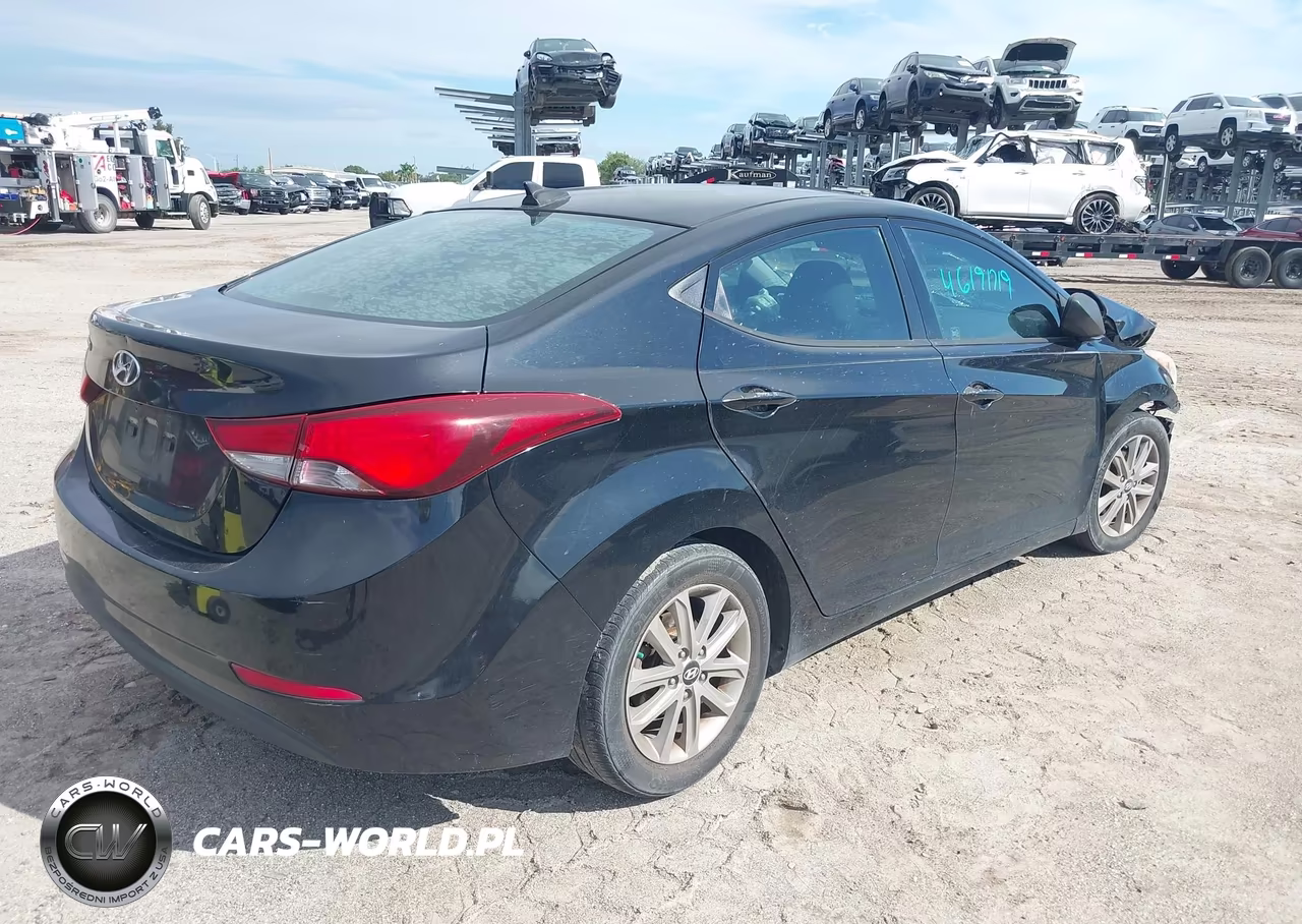 2016 Hyundai Elantra Se VIN:KMHDH4AE7GU636604 - 4