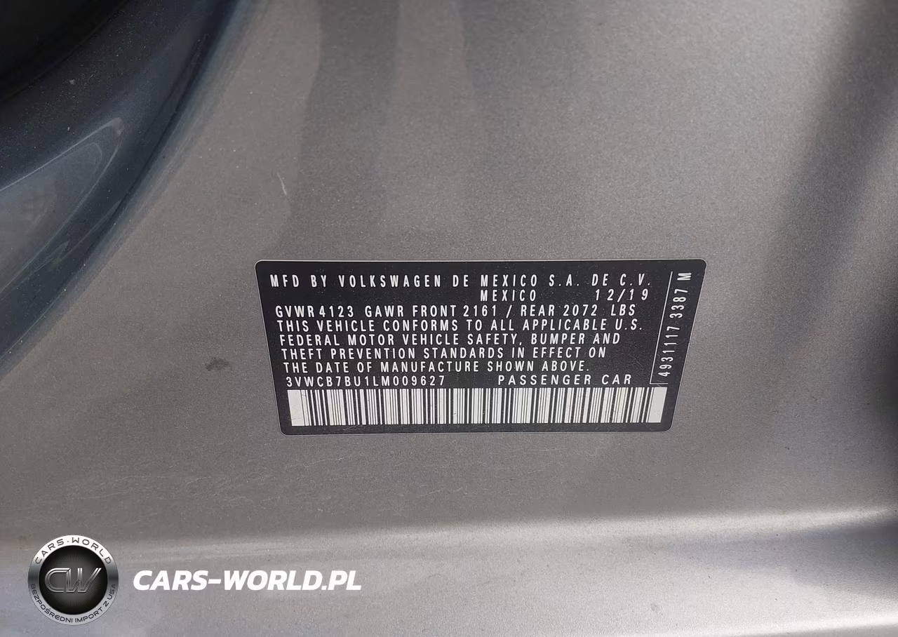 2020 Volkswagen Jetta 1.4T R-Line-1.4T S-1.4T Se VIN:3VWCB7BU1LM009627 - 9