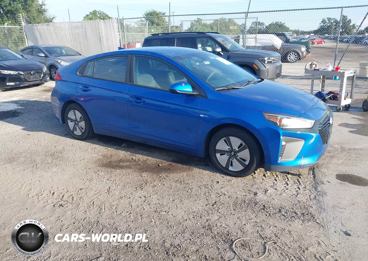 2018 Hyundai Ioniq Hybrid Blue