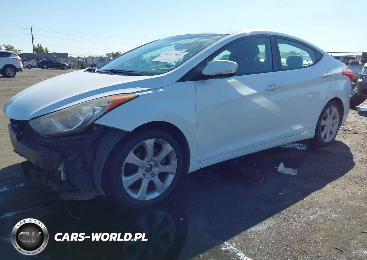 2012 Hyundai Elantra Limited VIN:5NPDH4AE2CH112320 - 2