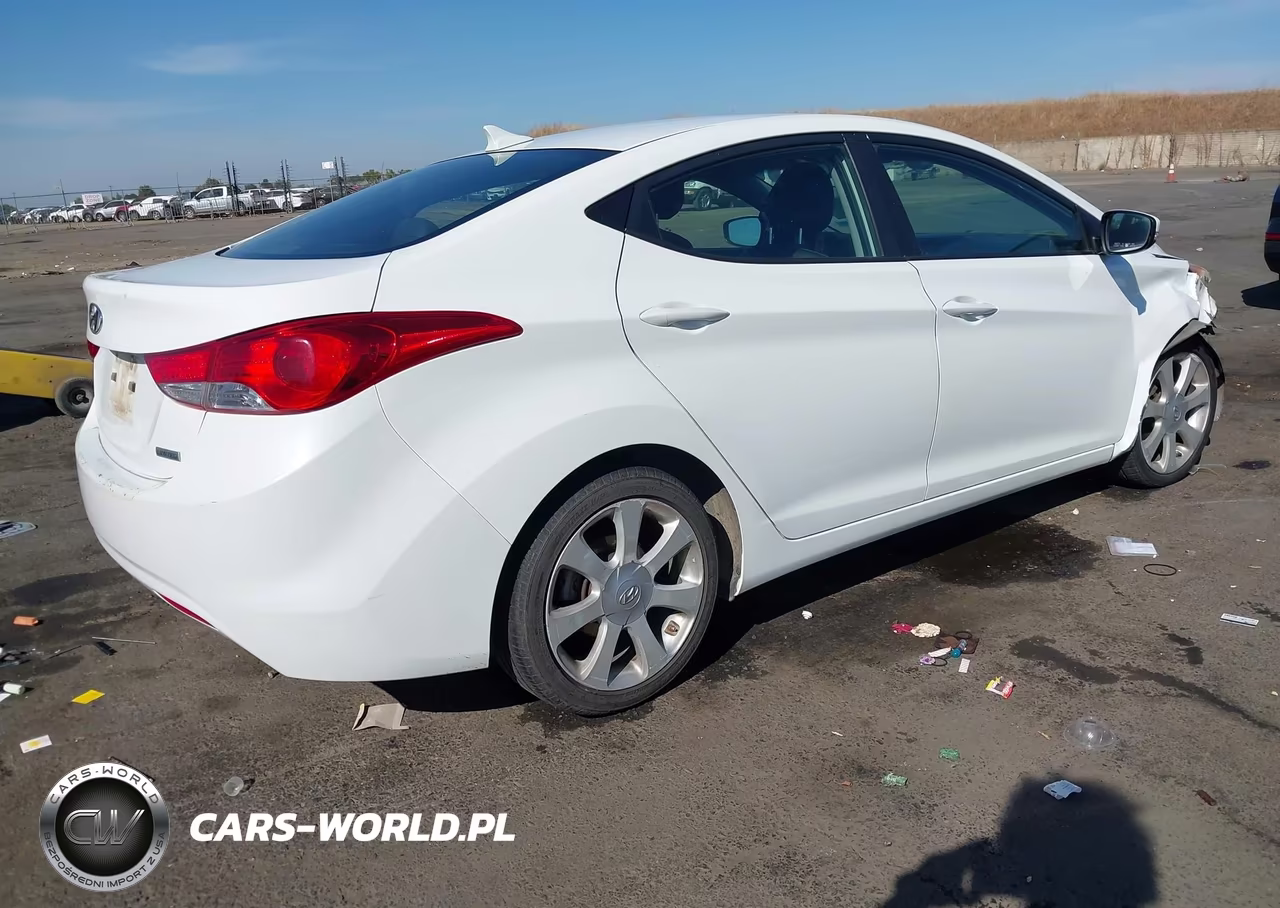 2012 Hyundai Elantra Limited VIN:5NPDH4AE2CH112320 - 4