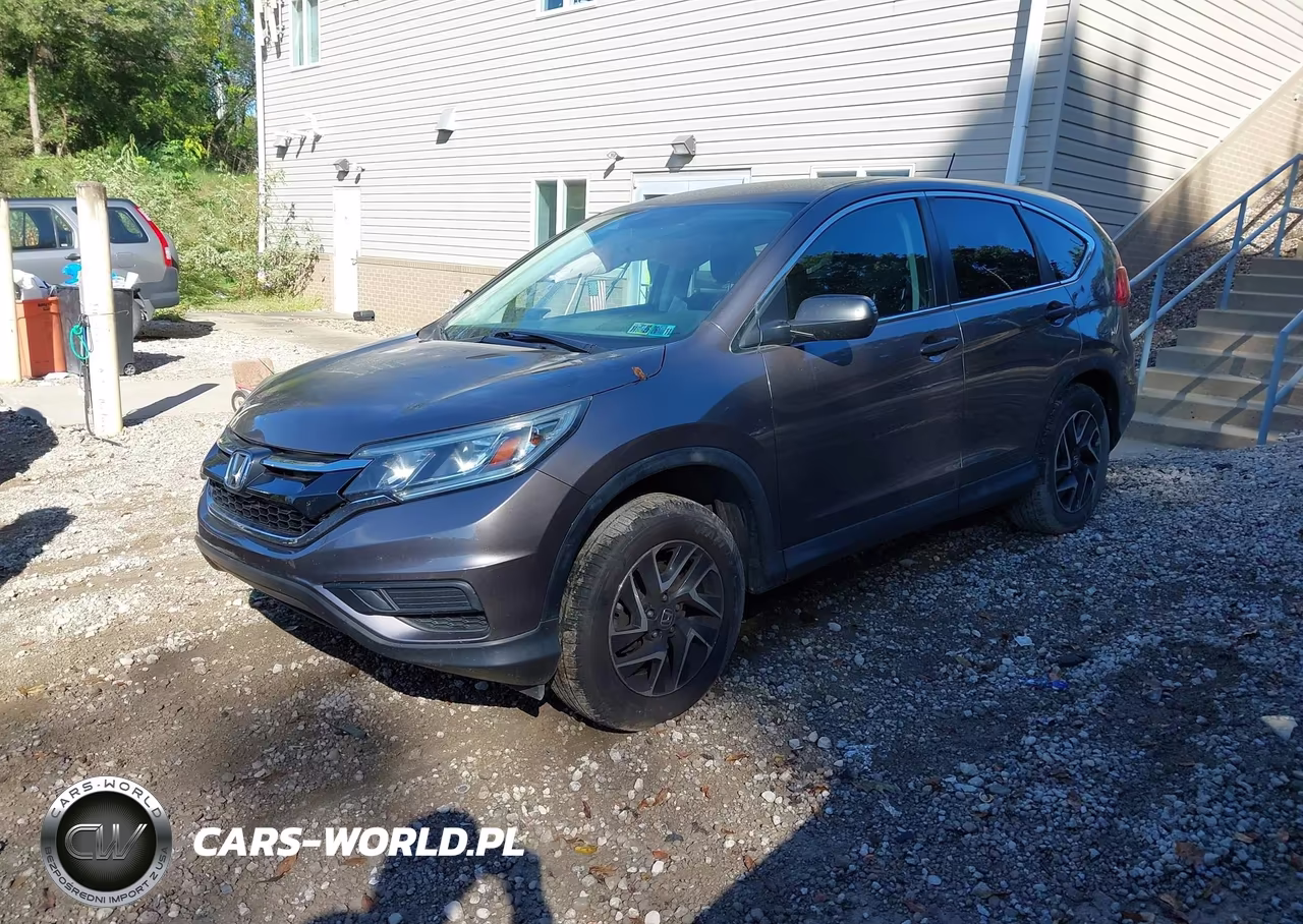 2016 Honda Cr-V Se VIN:5J6RM4H47GL076411 - 2
