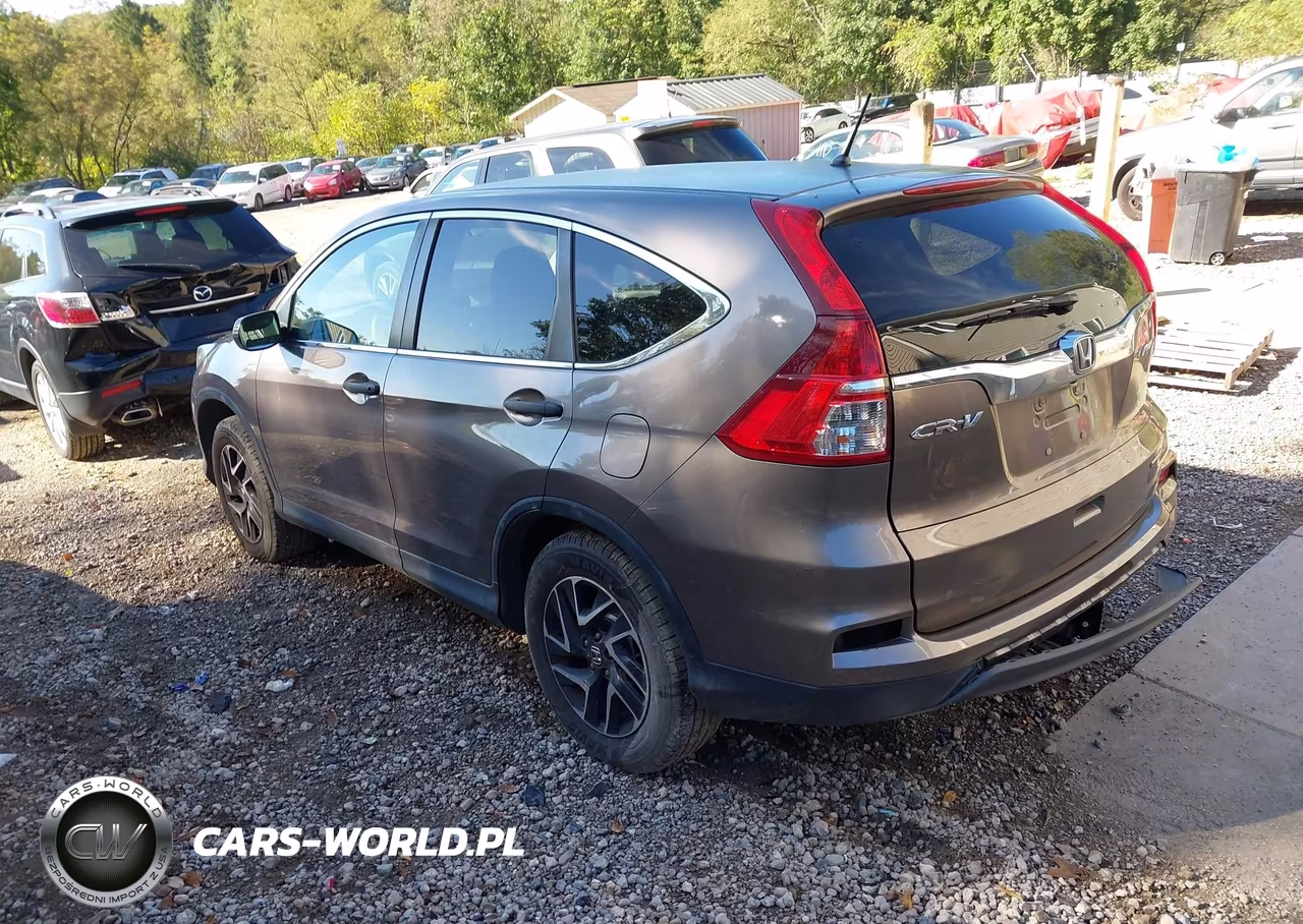 2016 Honda Cr-V Se VIN:5J6RM4H47GL076411 - 3