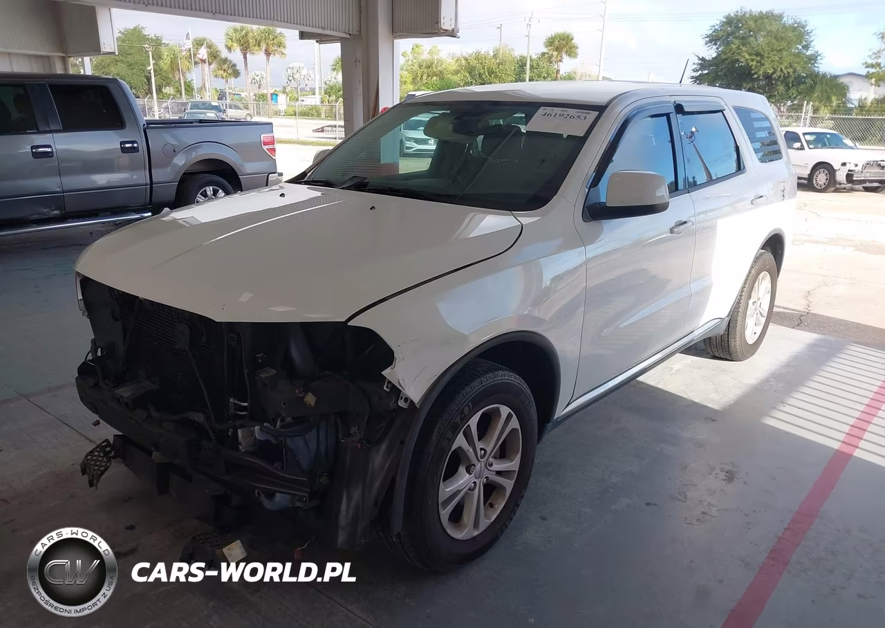 2013 Dodge Durango Sxt VIN:1C4RDHAG6DC652857 - 2