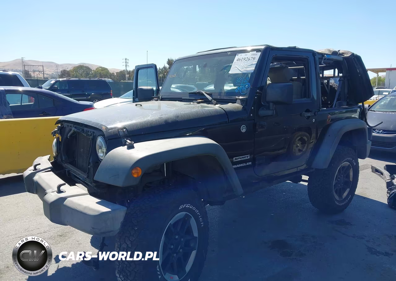 2010 Jeep Wrangler Sport VIN:1J4AA2D17AL165179 - 2