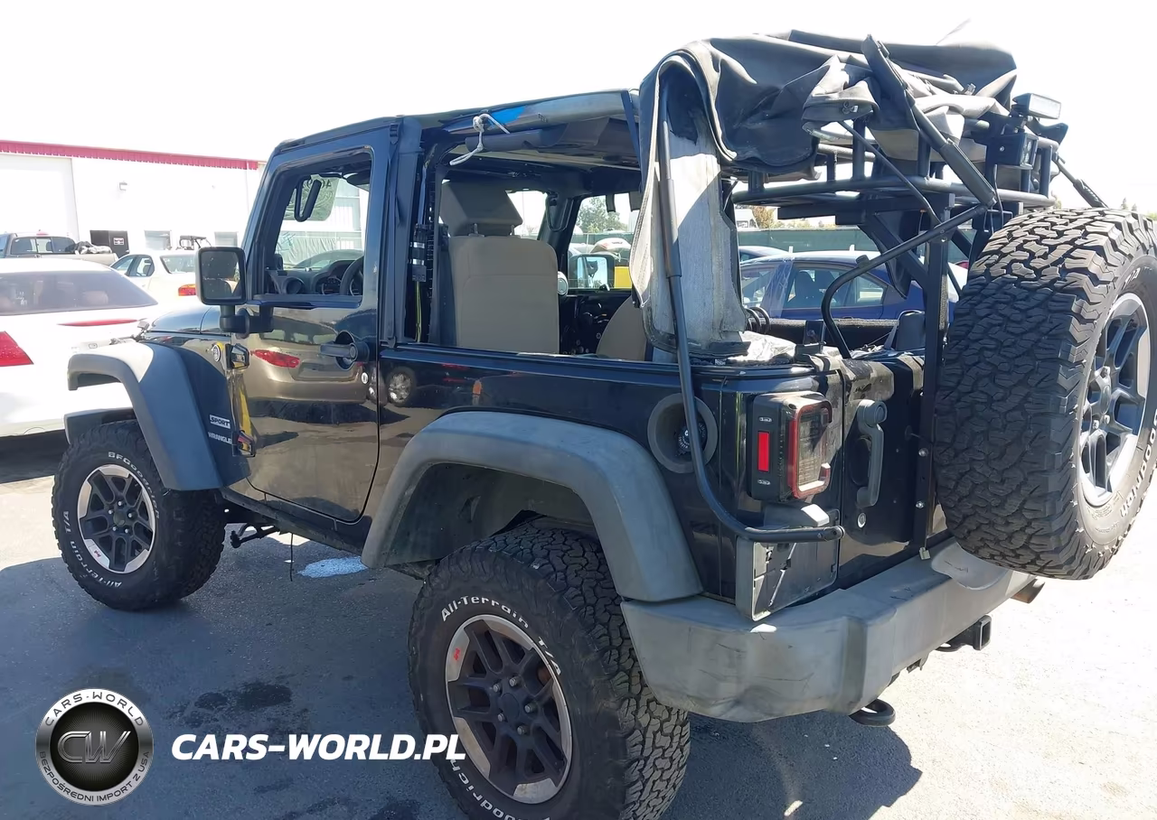 2010 Jeep Wrangler Sport VIN:1J4AA2D17AL165179 - 3