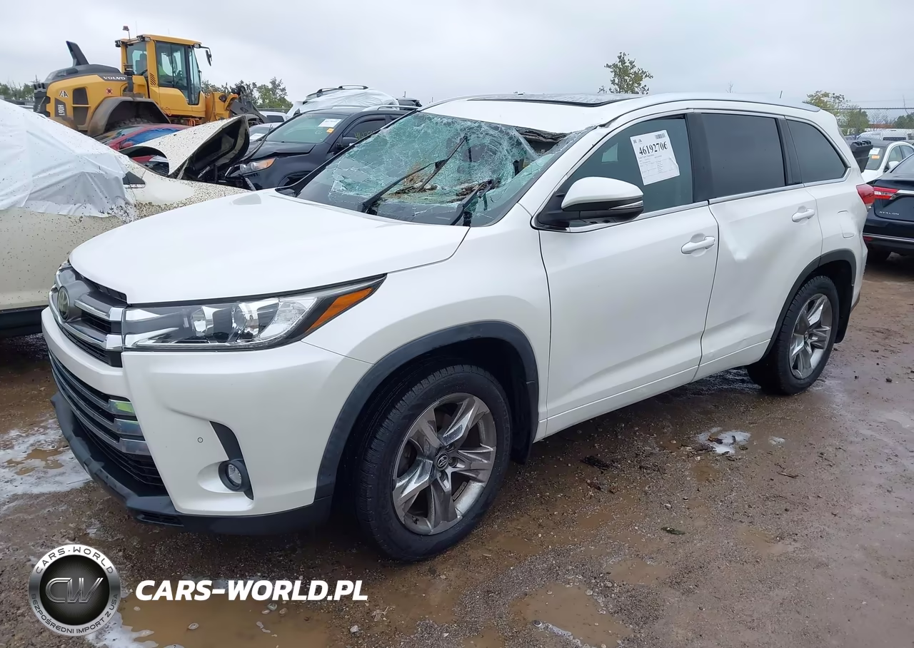 2019 Toyota Highlander Limited Platinum VIN:5TDDZRFH0KS742052 - 2