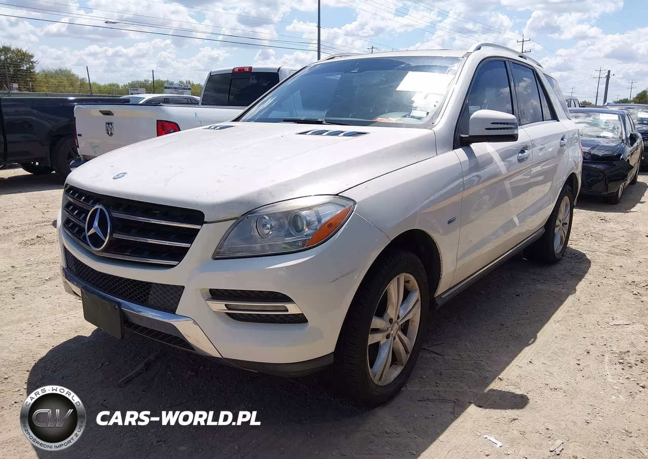 2012 Mercedes-Benz M-Class Ml 350 VIN:4JGDA5HB6CA054799 - 2