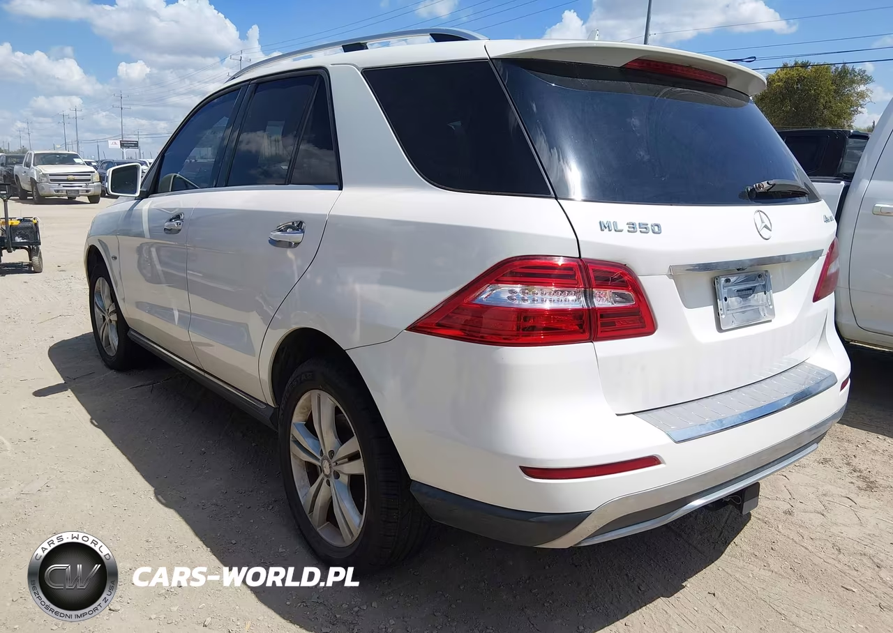 2012 Mercedes-Benz M-Class Ml 350 VIN:4JGDA5HB6CA054799 - 3