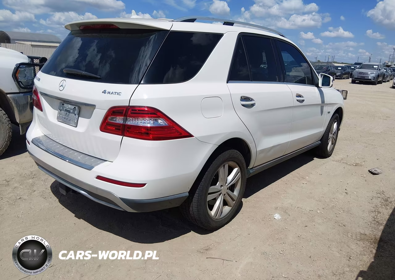 2012 Mercedes-Benz M-Class Ml 350 VIN:4JGDA5HB6CA054799 - 4
