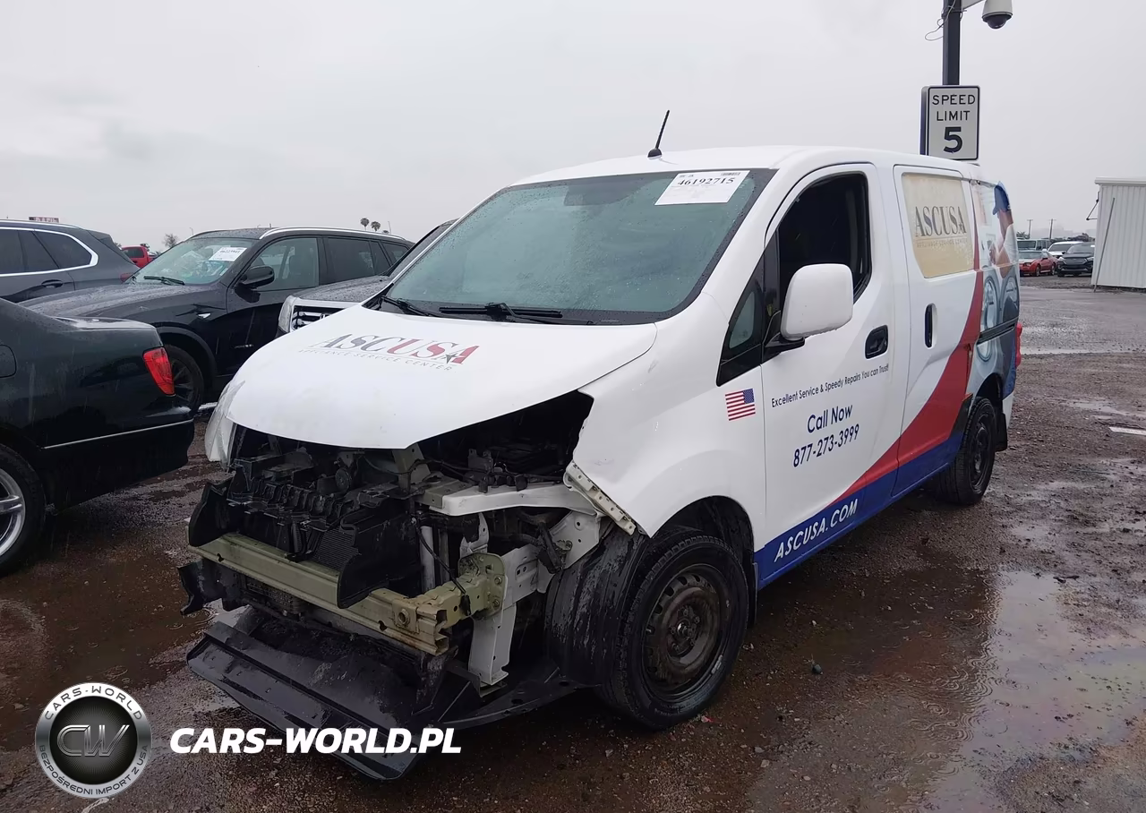2015 Nissan Nv200 Sv VIN:3N6CM0KNXFK706286 - 2