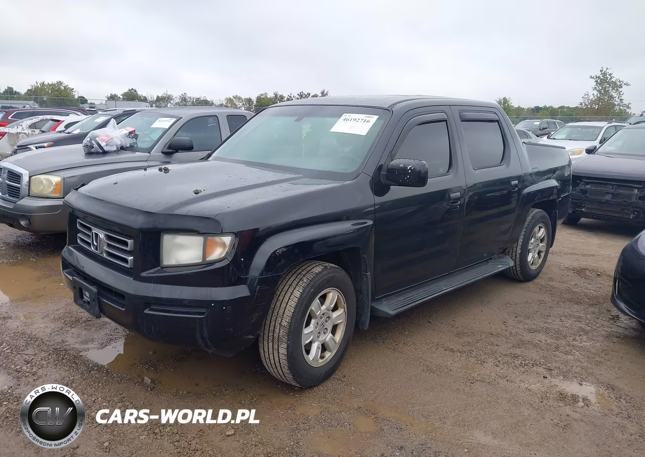 2007 Honda Ridgeline Rtl VIN:2HJYK16597H522455 - 2