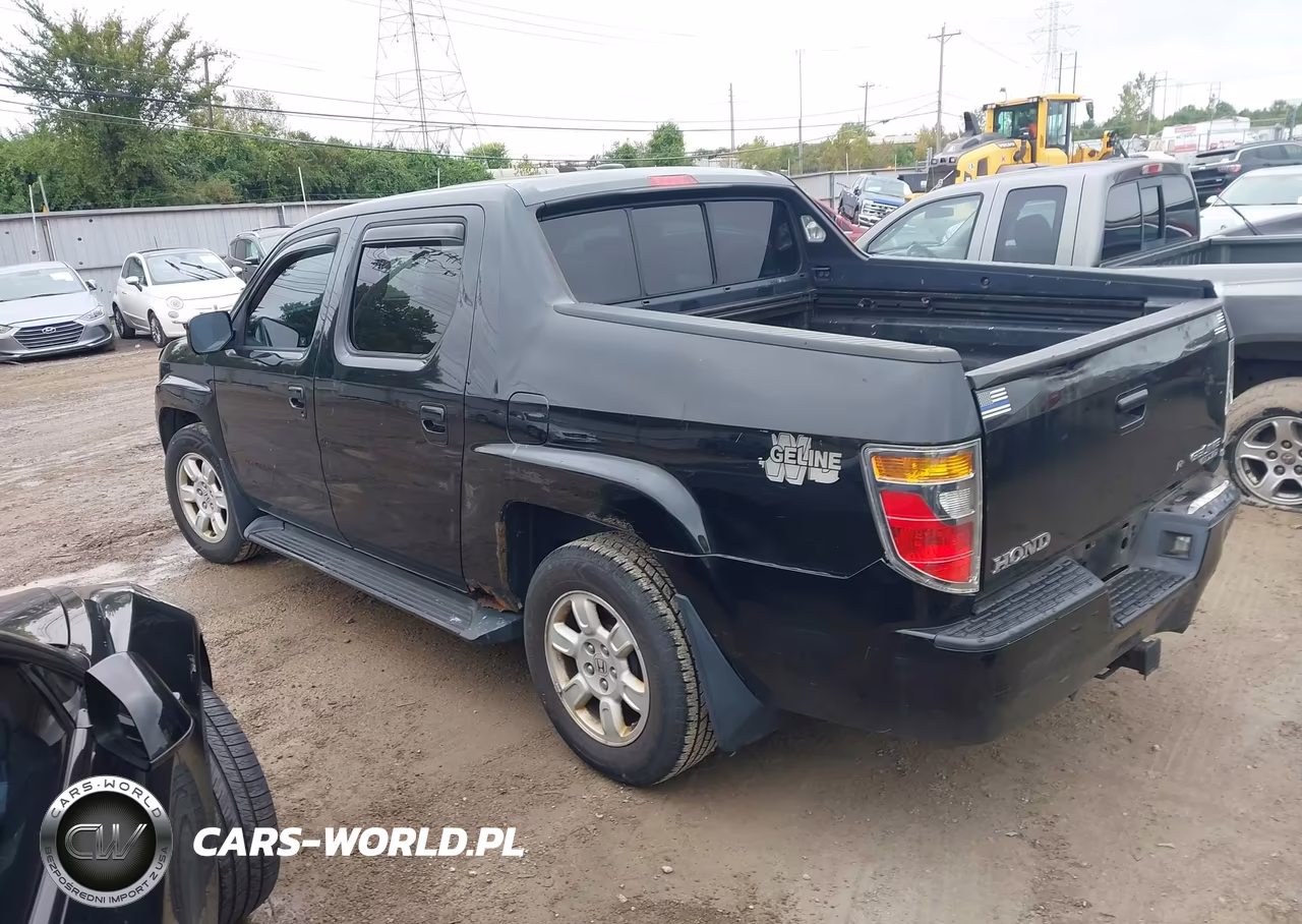2007 Honda Ridgeline Rtl VIN:2HJYK16597H522455 - 3