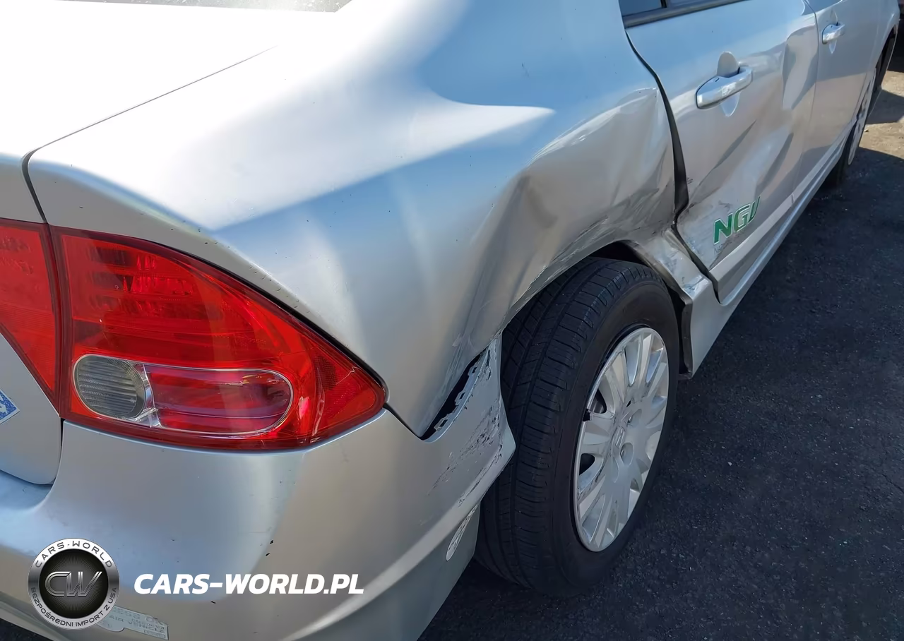 2007 Honda Civic Gx VIN:1HGFA46587L000193 - 12